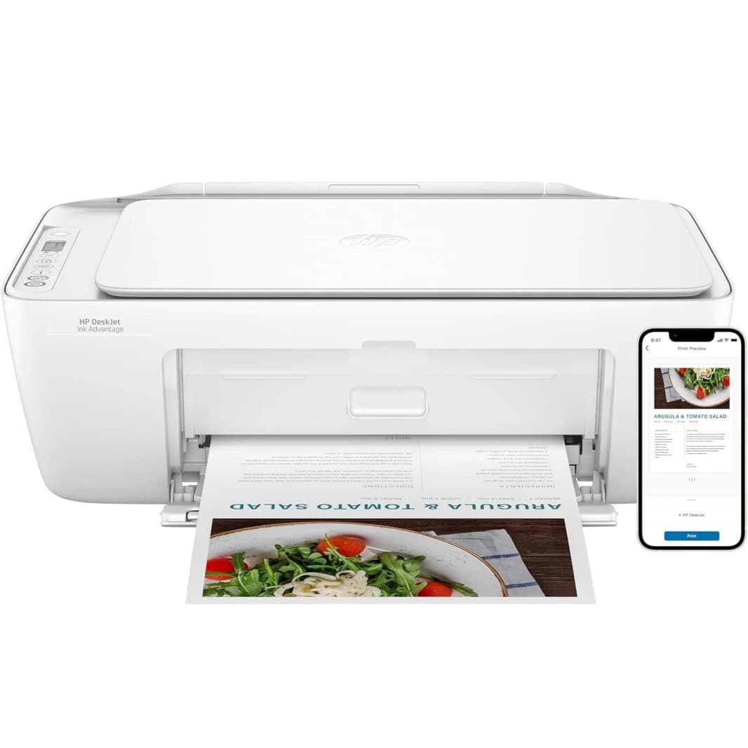 طابعة HP DeskJet Ink Advantage 2875 متعددة الإمكانات للطباعة والنسخ والمسح الضوئي اللاسلكية