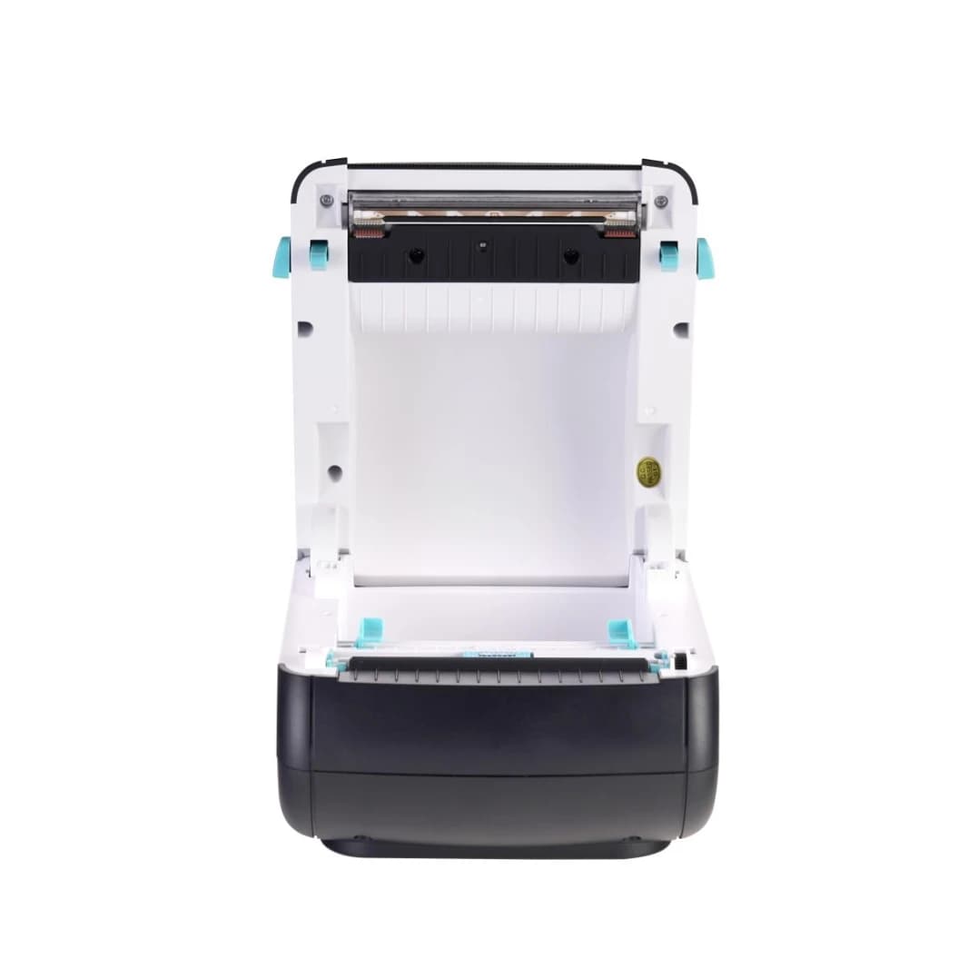 طابعة ملصقات حرارية مباشرة Sunlux LP200 بمنفذي USB وLAN