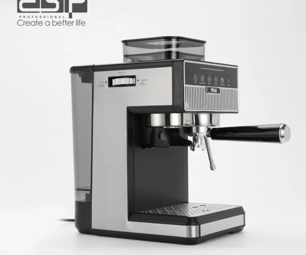 ماكينة الإسبريسو مع المطحنة من شركة DSP
