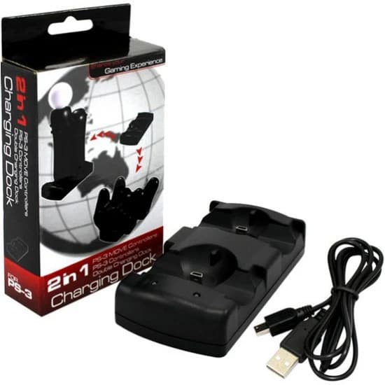 قاعدة شحن 2 في 1 لجهاز PS3 JL-P3001