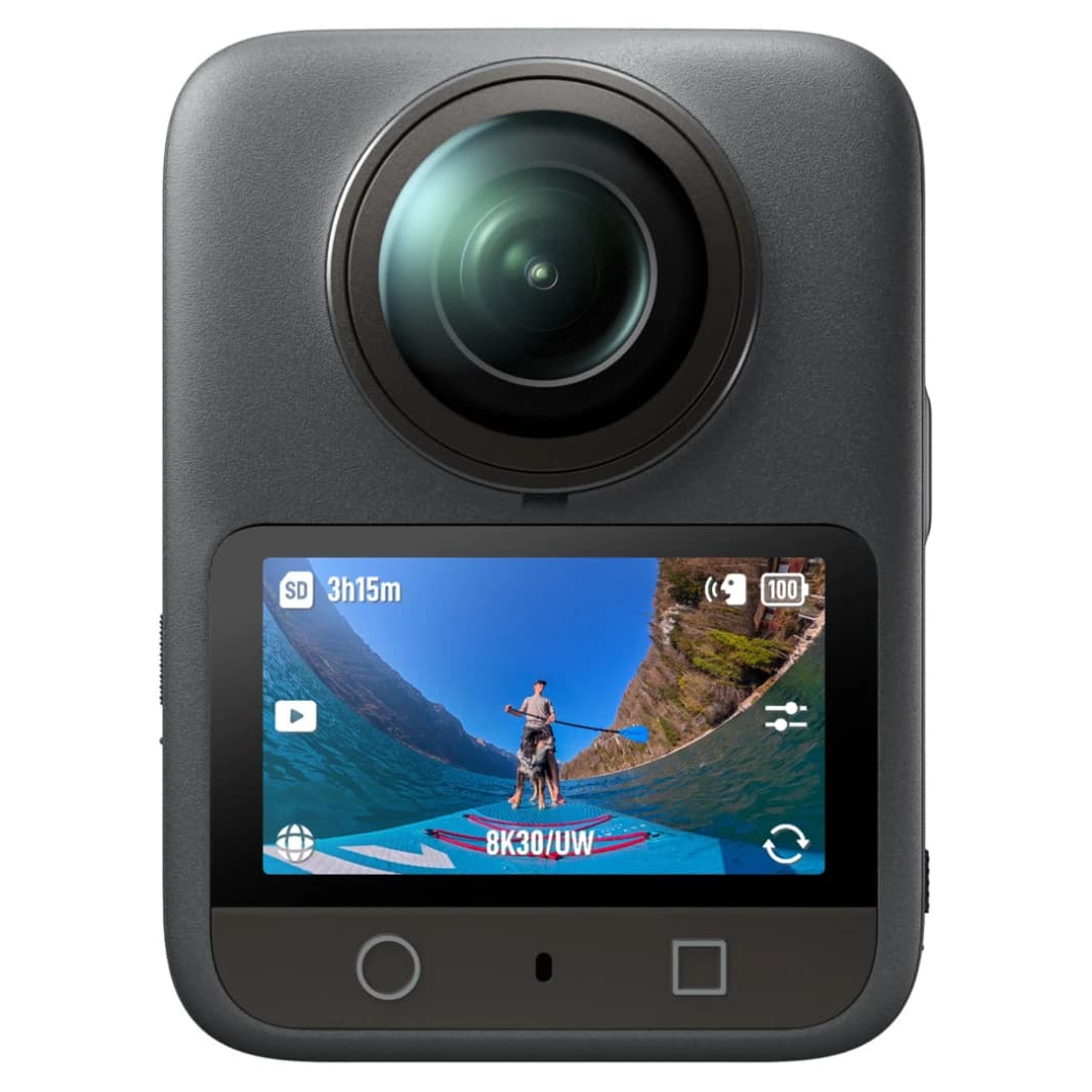 مجموعة مغامرات DJI Osmo 360 - كاميرا حركة 8K بزاوية 360 درجة