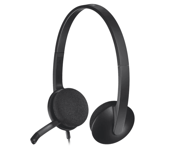 سماعة الرأس LOGITECH H340 USB للكمبيوتر