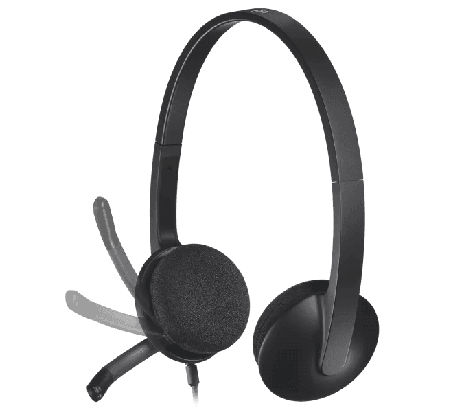 سماعة الرأس LOGITECH H340 USB للكمبيوتر