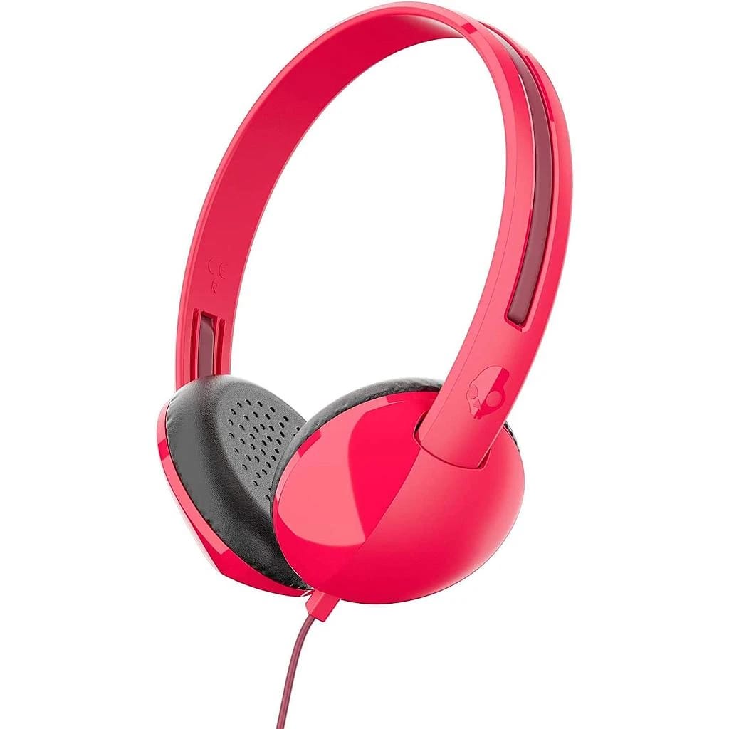 سماعات رأس Skullcandy Stim فوق الأذن - حمراء