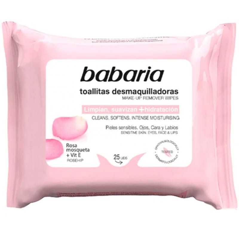 Babaria 2 باباريا مناديل تنظيف ثمر الورد