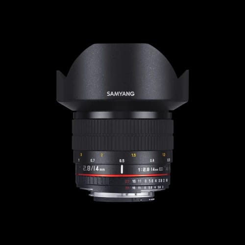 عدسة Samyang 14mm F/2.8 ED AS IF UMC لكاميرا Canon EF