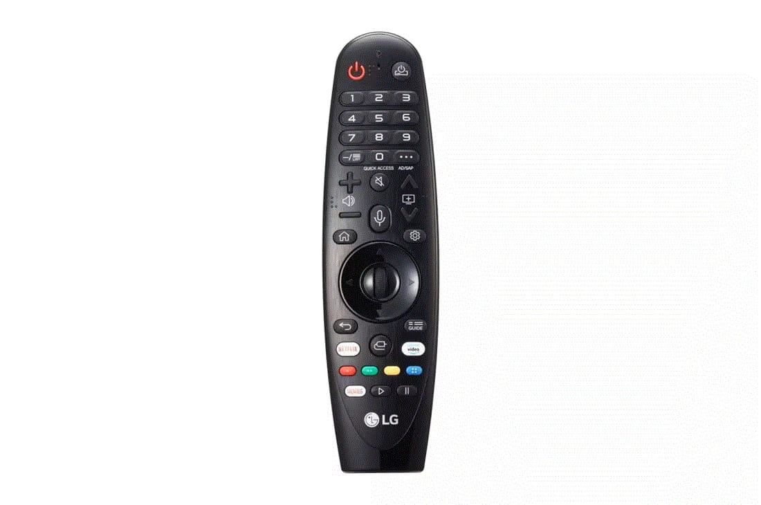 جهاز التحكم عن بعد LG Magic لأجهزة التلفاز الذكية LG 2019 المختارة