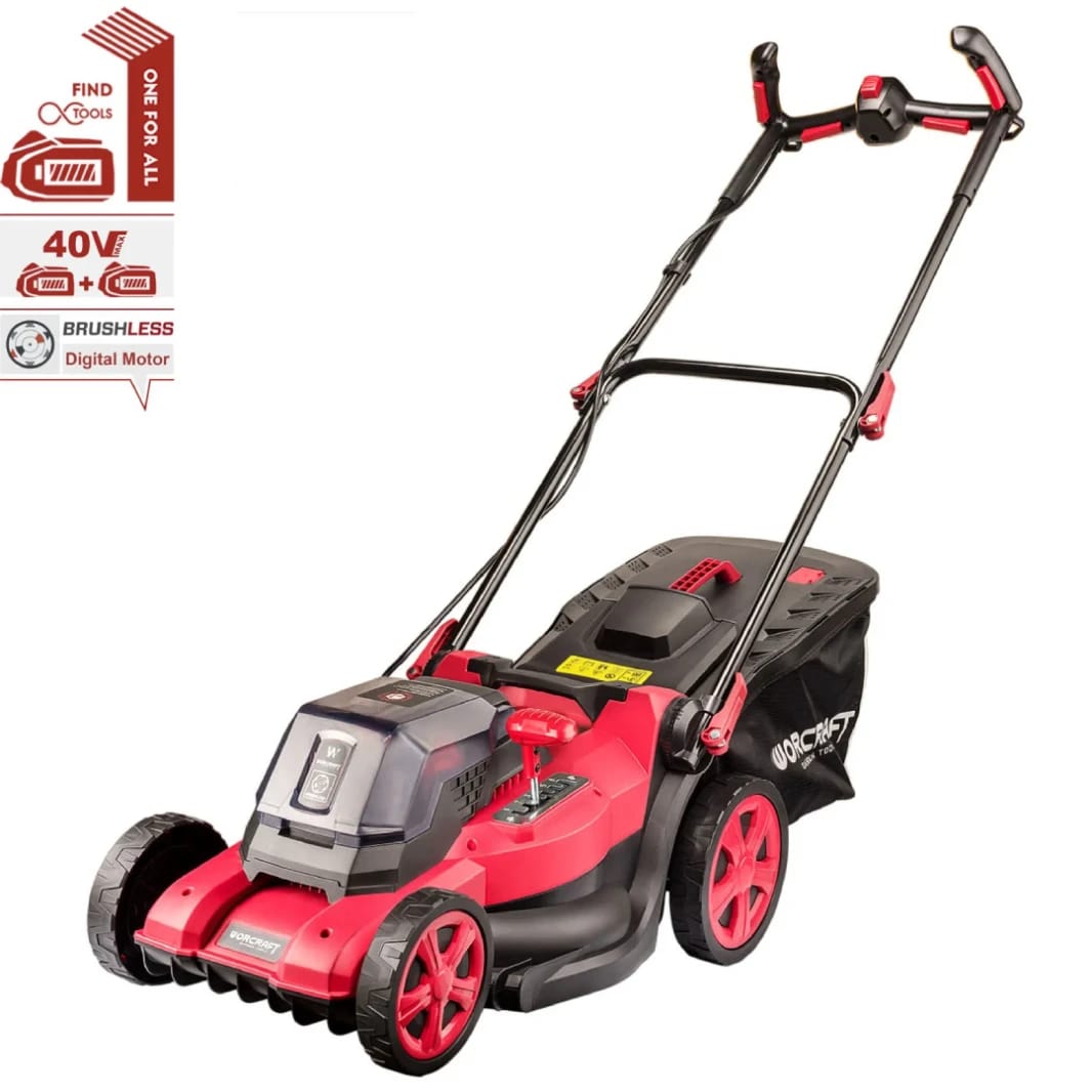 جزازة العشب اللاسلكية بدون فرشاة من WORCRAFT CLM-S40LIB