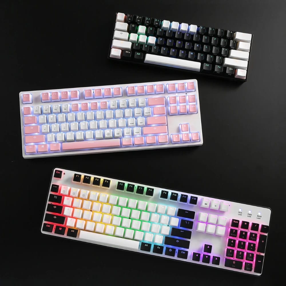 Redragon A130 Pudding Keycaps ، 104 مفاتيح