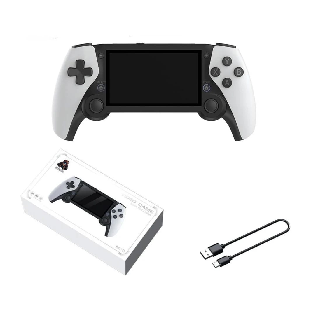 M25 Game Game Console Television HDMI متوافق 4.3 بوصة 64G 20000+ألعاب 80*272 شاشة LCD HONEHELD HDTV Game Dual Wireless Gift