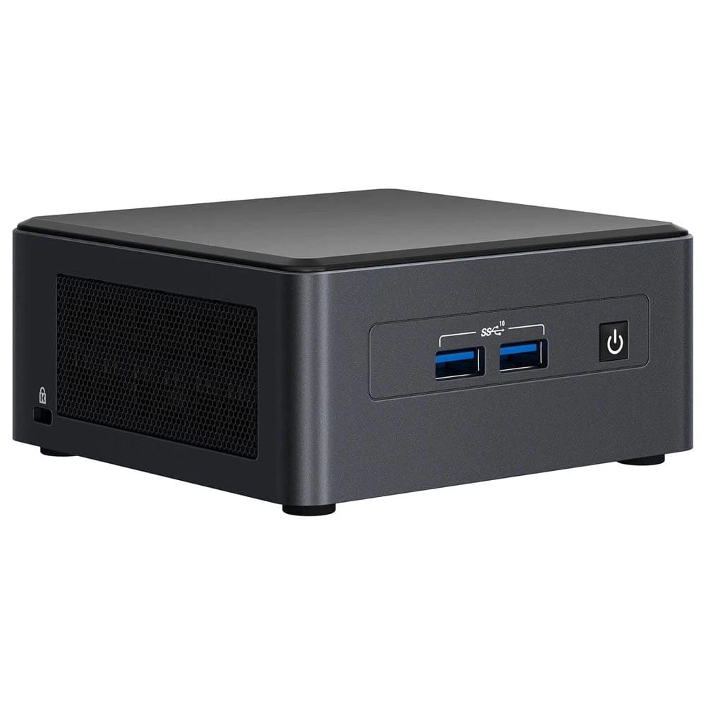 Intel® NUC 11 PRO KIT NUC11TNHI5 (I5-1135G7 / ما يصل إلى 64 جيجا بايت RAM / دعم SSD أو NVME Storage / Intel® IRIS® XE Graphics / DOS) [BNUC11TNHI50000]