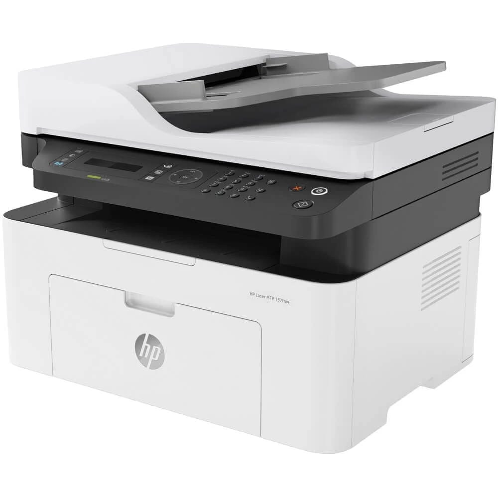 HP LASER MFP 137FNW طابعة ليزر متعددة الوظائف A4 /4ZB84A