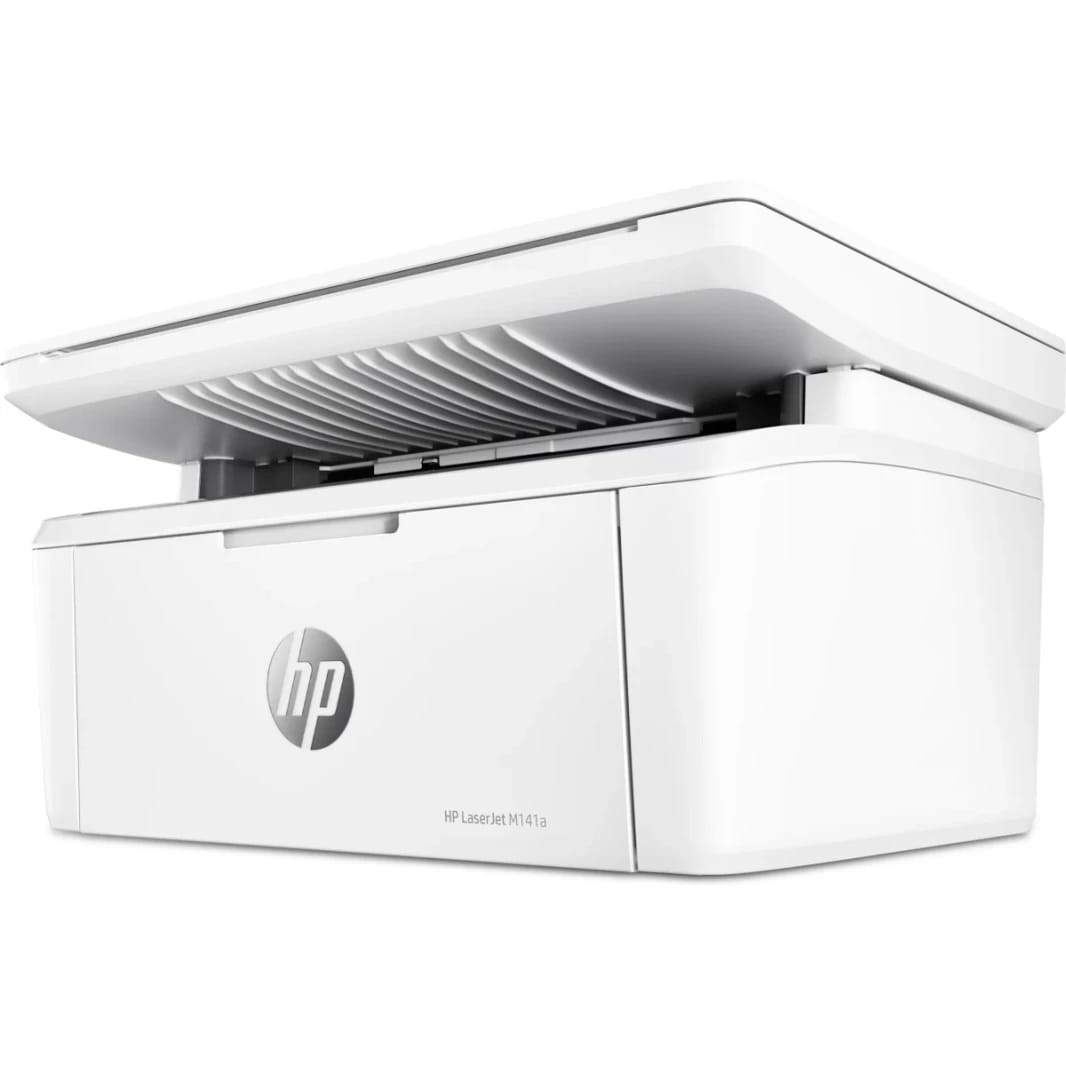 طابعة HP LaserJet M141W متعددة الوظائف 3 في 1 أحادية اللون، واجهة لاسلكية و USB