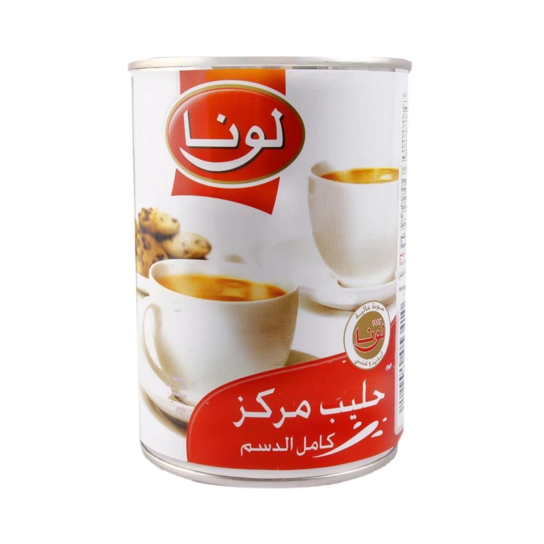 لونا حليب مكثف دسم 410 جرام