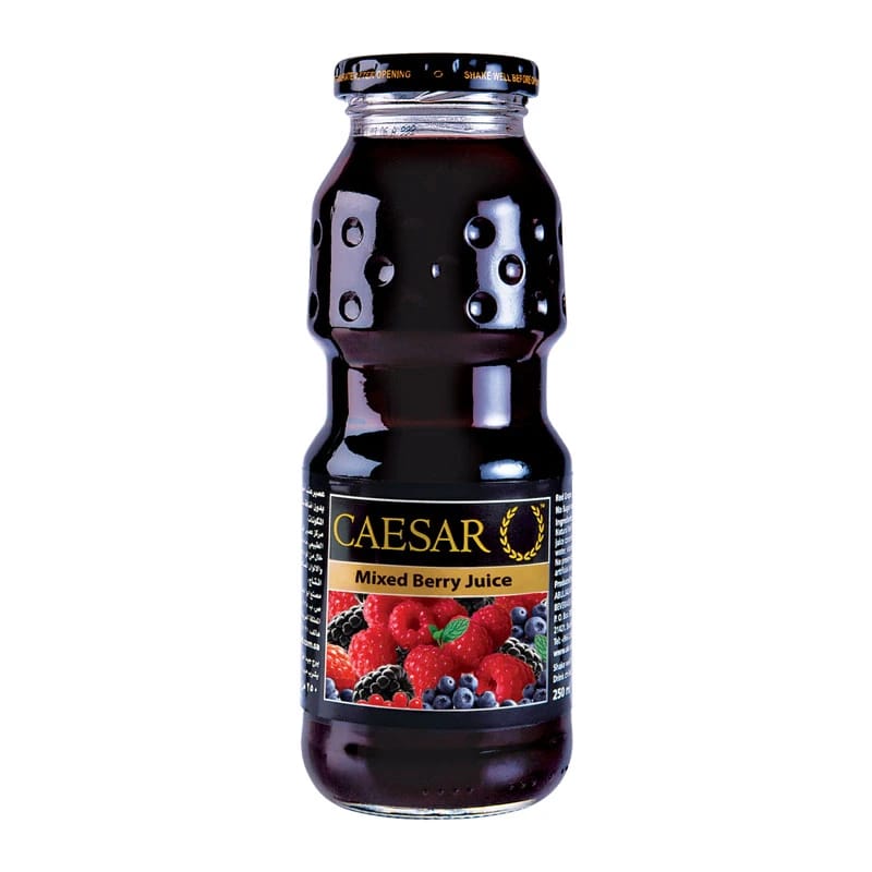 عصير التوت المشكّل من Caesar – عبوة 250 مل