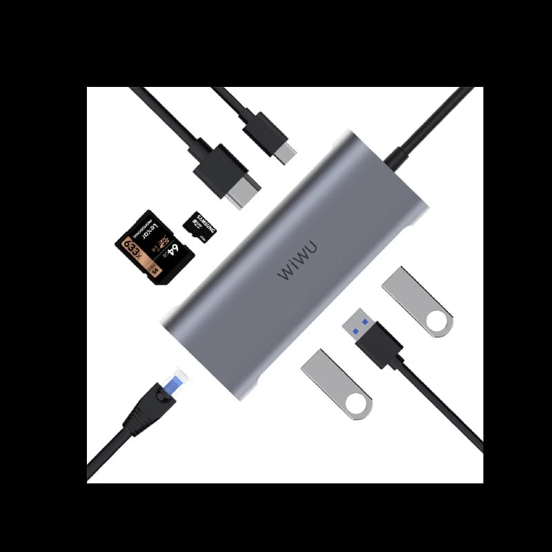 WIWU Linker 9 in 1 USB-C Hub