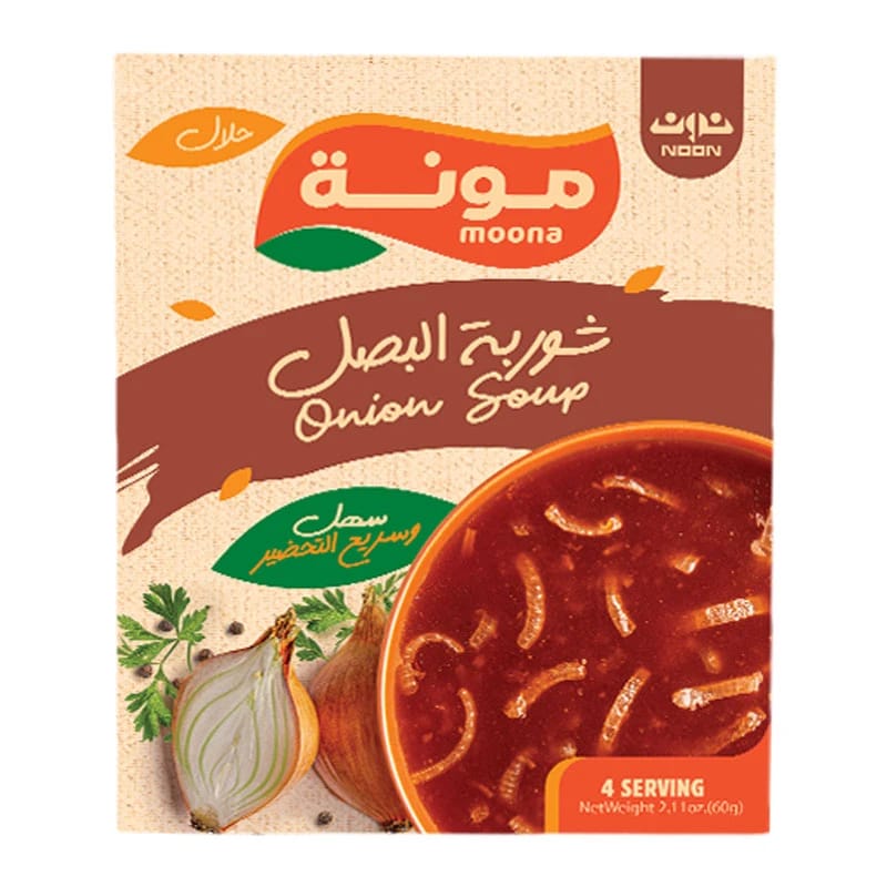 حساء البصل مونا 60G