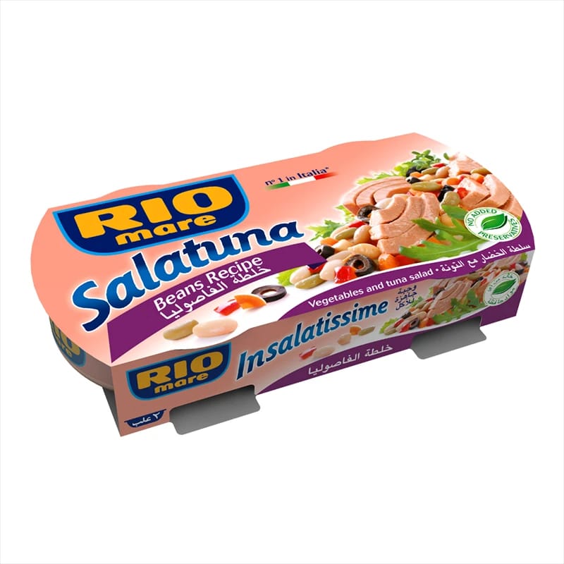 Rio Mare Salatuna Beans وصفة 160 جم ​​× 2PCS