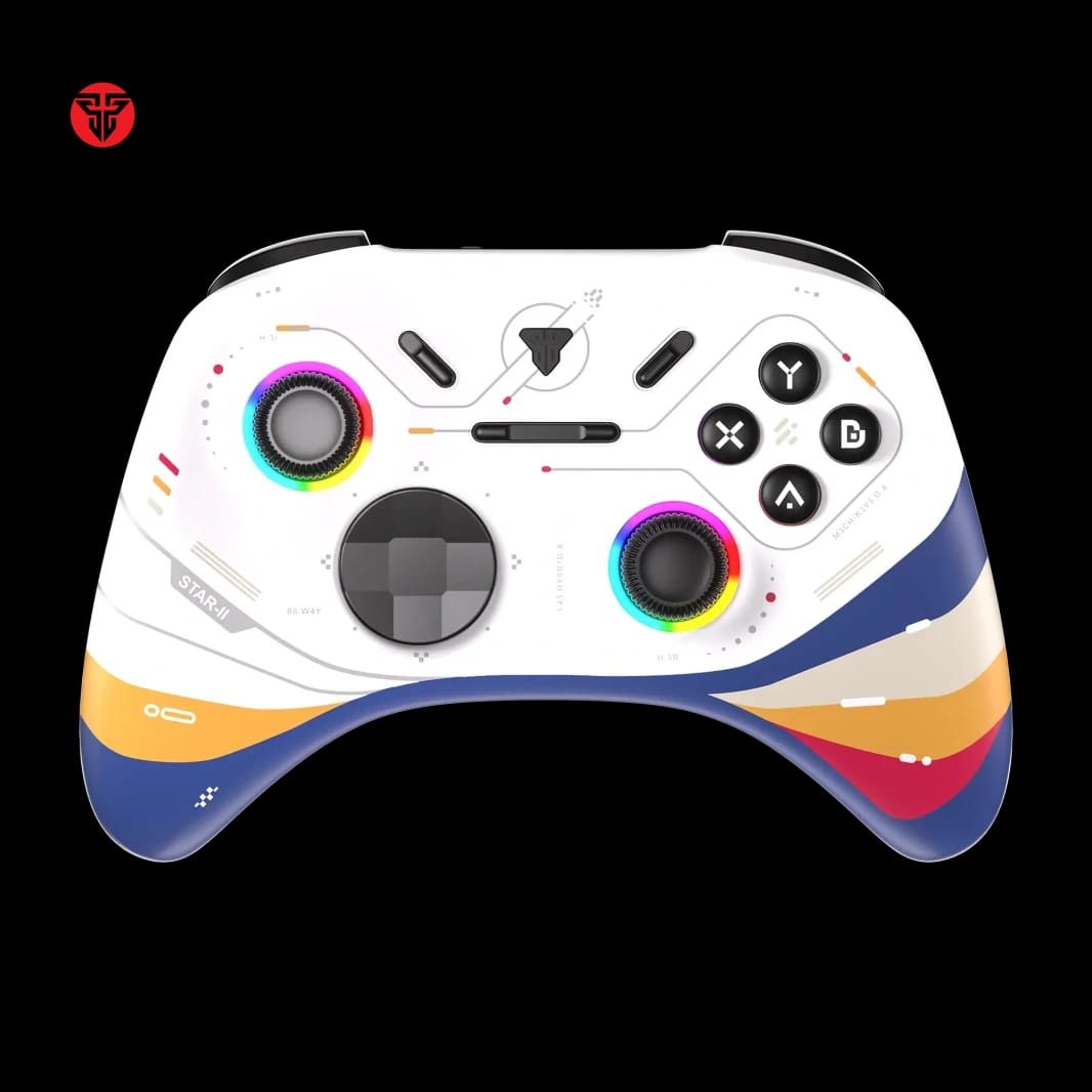 FANTECH EOS PRO II S WGP15 V2S MECHANICAL BUTTONS WIRELESS GAMEPAD - Star Two White