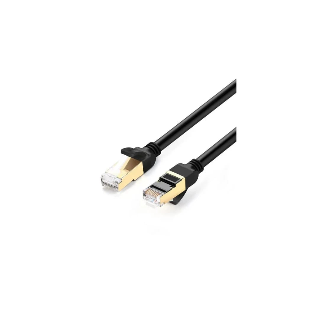 ugreen cat7 f/ftp كابل النحاس النقي - 5 أمتار أسود