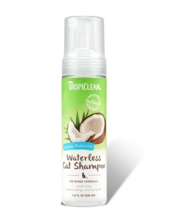 Tropiclean Aqua de Coco شامبو القطة بدون ماء