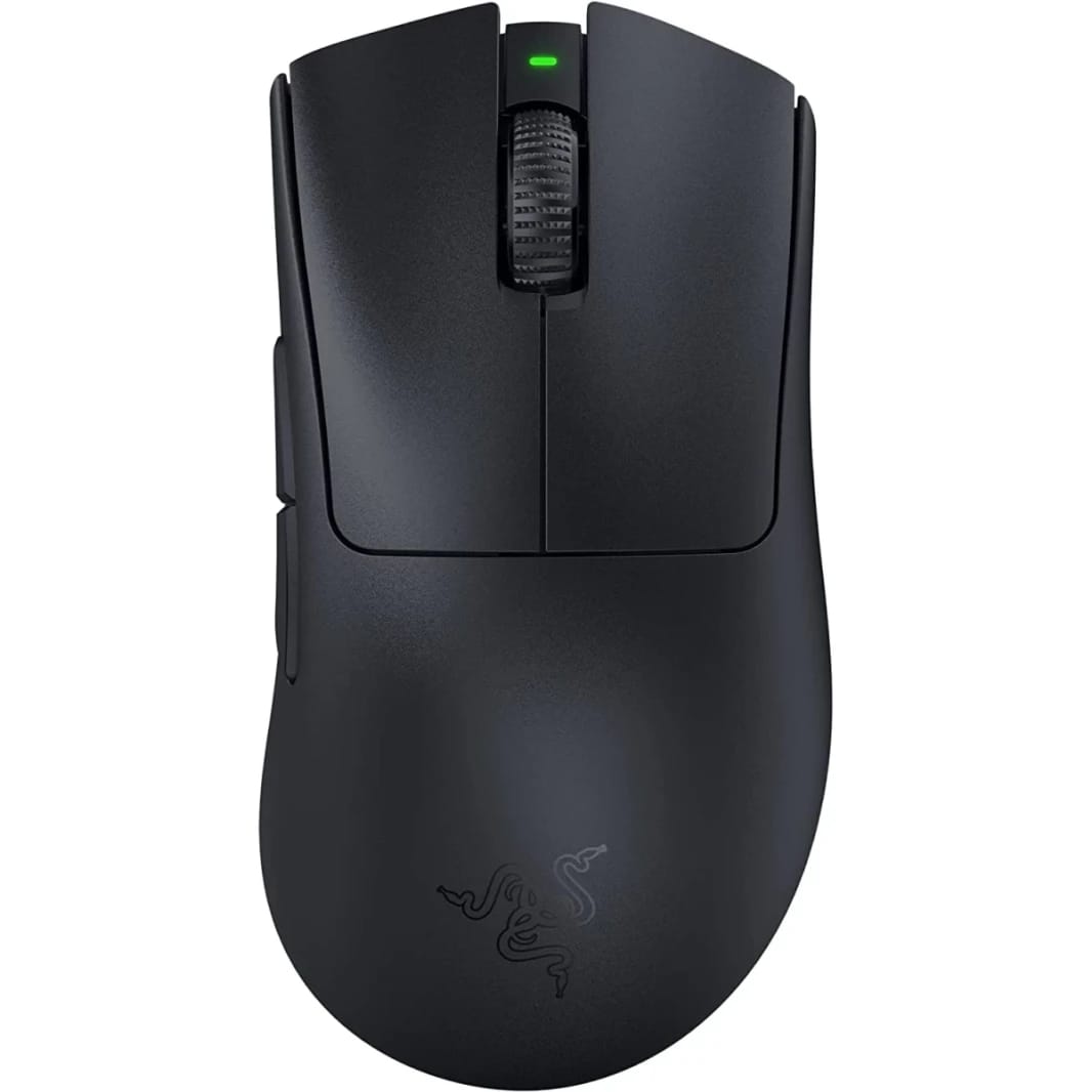 Razer DeathAdder V3 Pro HyperSpeed Wireless 63g Lightweight Focus Pro 30K Optical Sensor Switches Gen-3 - Black