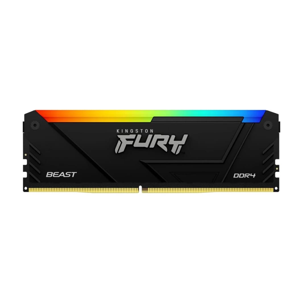 Kingston 8 GB RAM FURY HyperX Beast 3733MT/s DDR4 RGB Memory Style and Performance