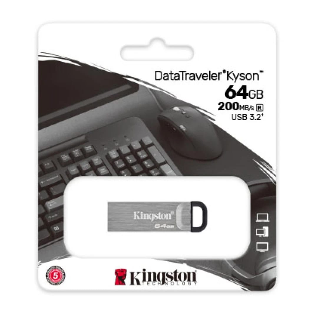 Kingston Flash 64GB DataTraveler Kyson - USB 3.2