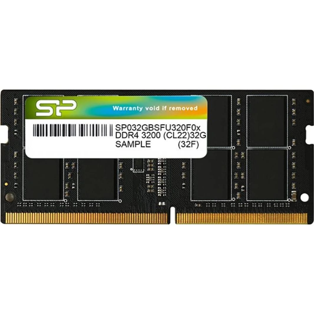 ذاكرة لاب توب Silicon Power DDR4 SODIMM سعة 32 جيجابايت بتردد 3200 ميجاهرتز