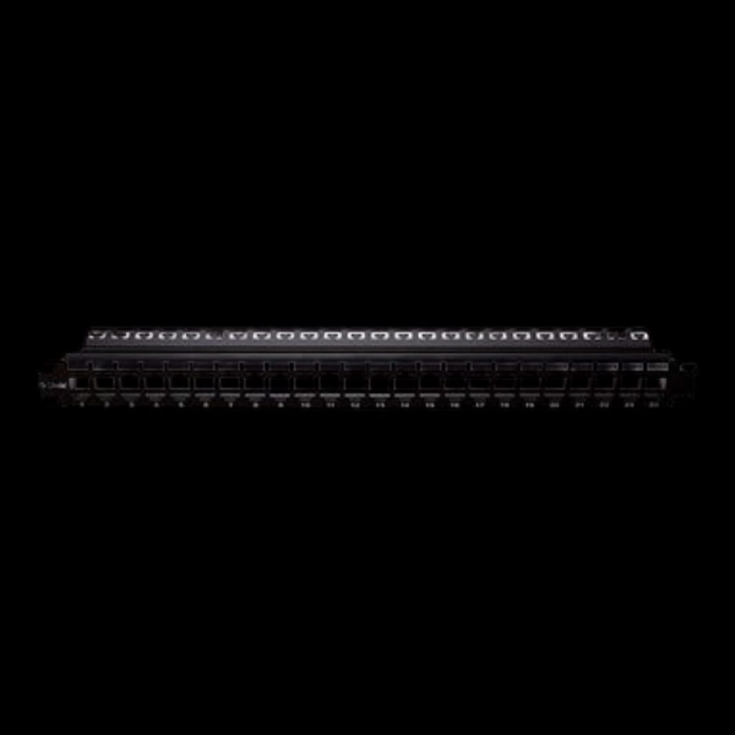 لوحة توصيل فارغة D-Link NPP-AL1BLK241 بـ 24 منفذ لكابلات UTP Cat5e/Cat6 -1U