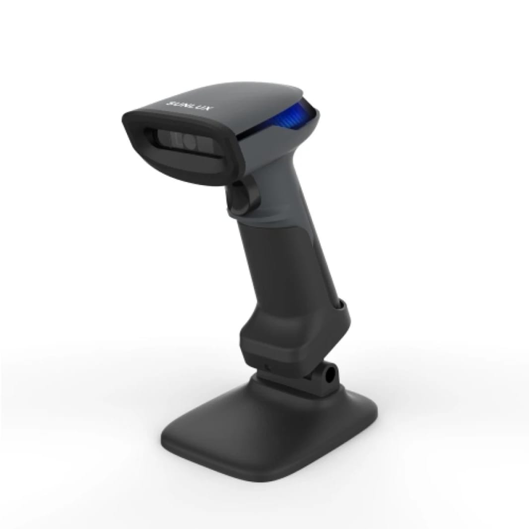 ماسح باركود SUNLUX XL-3620 ثنائي الأبعاد سلكي محمول مع حامل