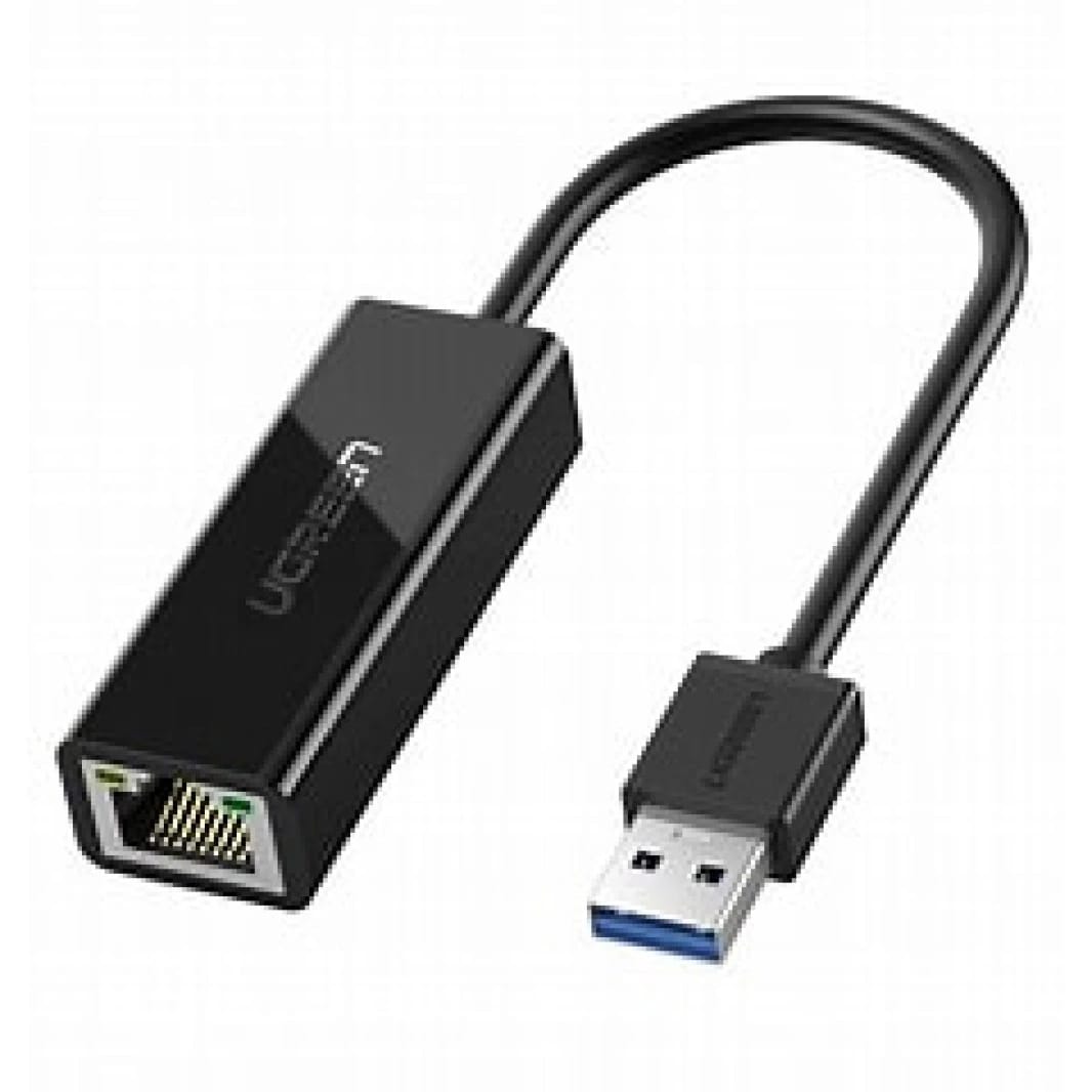 محول إيثرنت جيجابت UGREEN CR111 USB 3.0 (أسود)