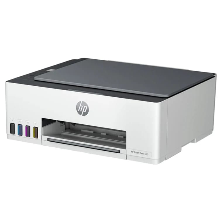 طابعة HP Smart Tank 580 متعددة الوظائف (طباعة / نسخ / مسح ضوئي / واي فاي) [1F3Y2A]
