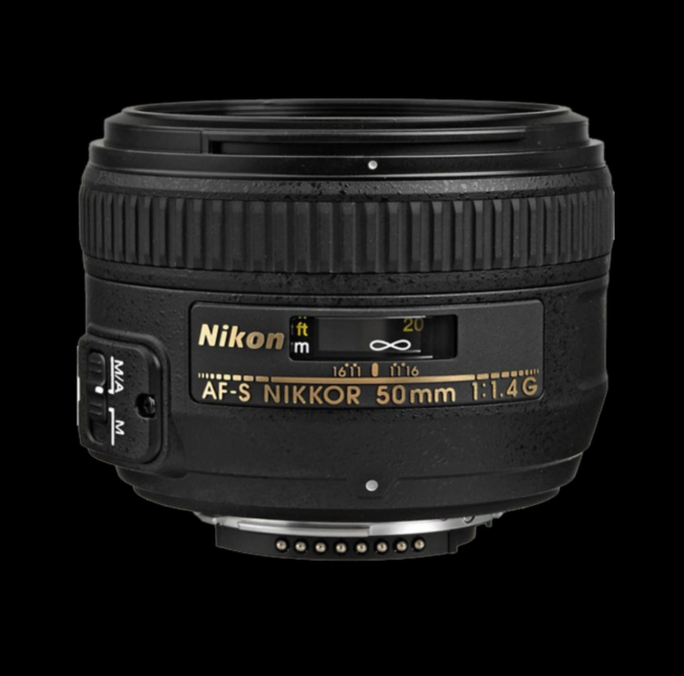 عدسة نيكون AF-S NIKKOR مقاس 50 مم بفتحة f/1.4G