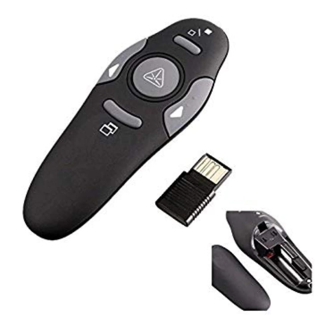 جهاز تقديم العروض اللاسلكي PRC من بيبونكوول مع مؤشر ليزر وUSB