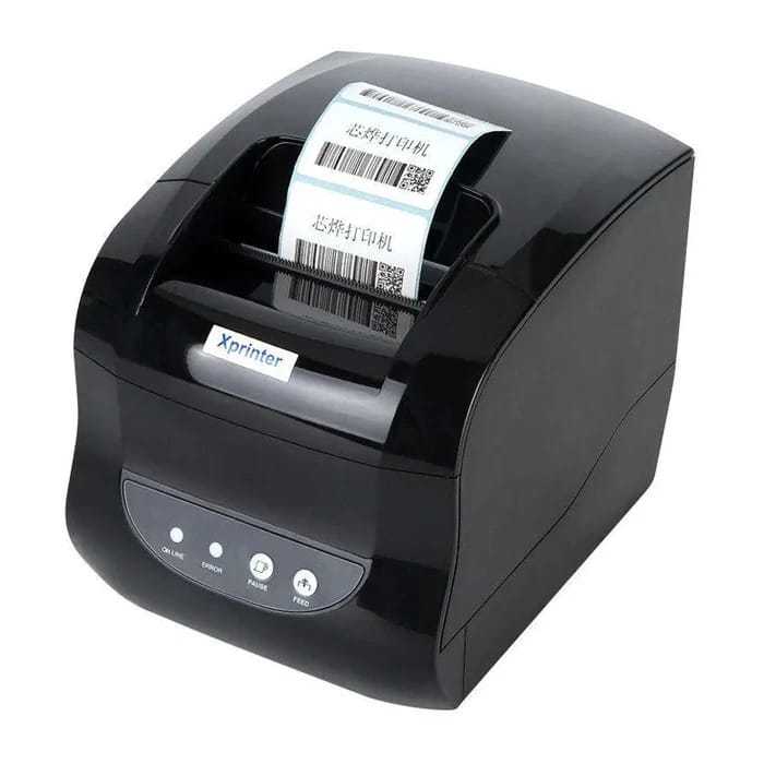 طابعة الملصقات والباركود الحرارية المكتبية XPRINTER XP-365B