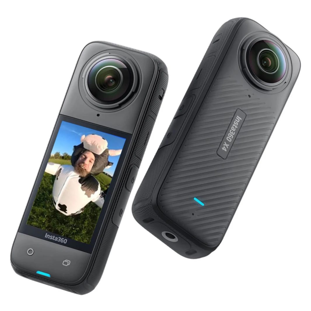 Insta360 X4 - كاميرا أكشن 360 بدقة 8K مع تحرير بالذكاء الاصطناعي