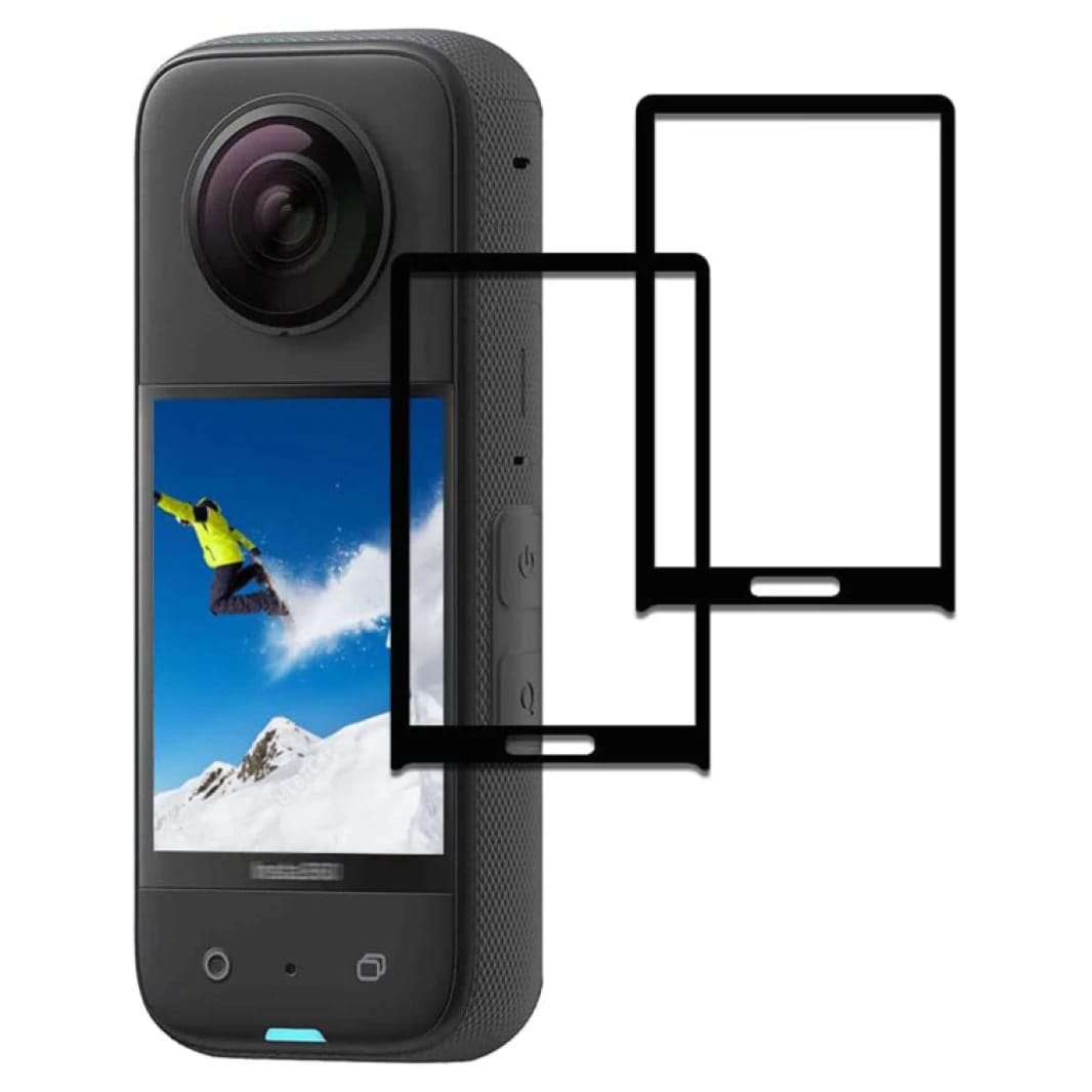 واقي شاشة LCD وفيلم حماية للعدسة فائق الوضوح لكاميرا Insta360 X3/X4 (x3=19 x4=18)