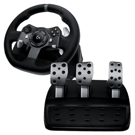 عجلة قيادة السباق LOGITECH G29 DRIVING FORCE لأجهزة بلايستيشن والكمبيوتر الشخصي