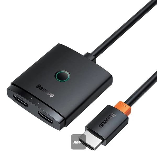 محول HDMI ثنائي الاتجاه 2 في 1 من سلسلة Baseus AirJoy