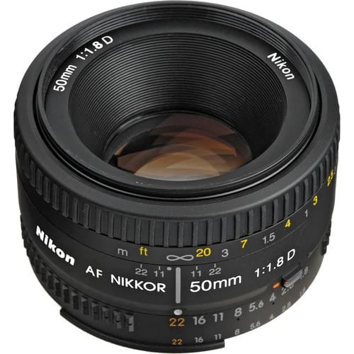 عدسة AF NIKKOR 50mm f/1.8D