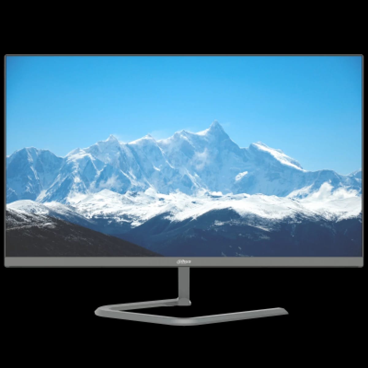 شاشة داهوا LM27-C201P مقاس 27 بوصة، لوحة IPS، دقة Full HD، معدل تحديث 100 هرتز، تغطية 100% sRGB، ضوء أزرق منخفض، تصميم بدون حواف من 3 جوانب، مع واجهة HDMI و VGA - أسود