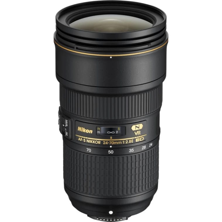 عدسة نيكون AF-S NIKKOR مقاس 24-70 مم بفتحة f/2.8E ED VR