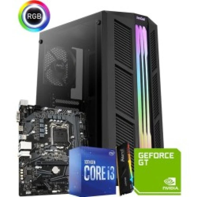 تجميعة ألعاب بمعالج i3 الجيل 12 | رام 16 جيجا DDR4 | SSD 512 | كرت GTX 1650 4 جيجا + كرسي ألعاب