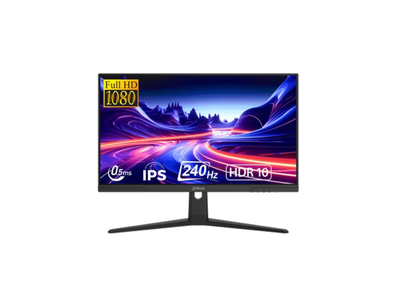 شاشة ألعاب داهوا LM25-E241B مقاس 24.5 بوصة، 240 هرتز، 0.5 مللي ثانية، IPS FHD
