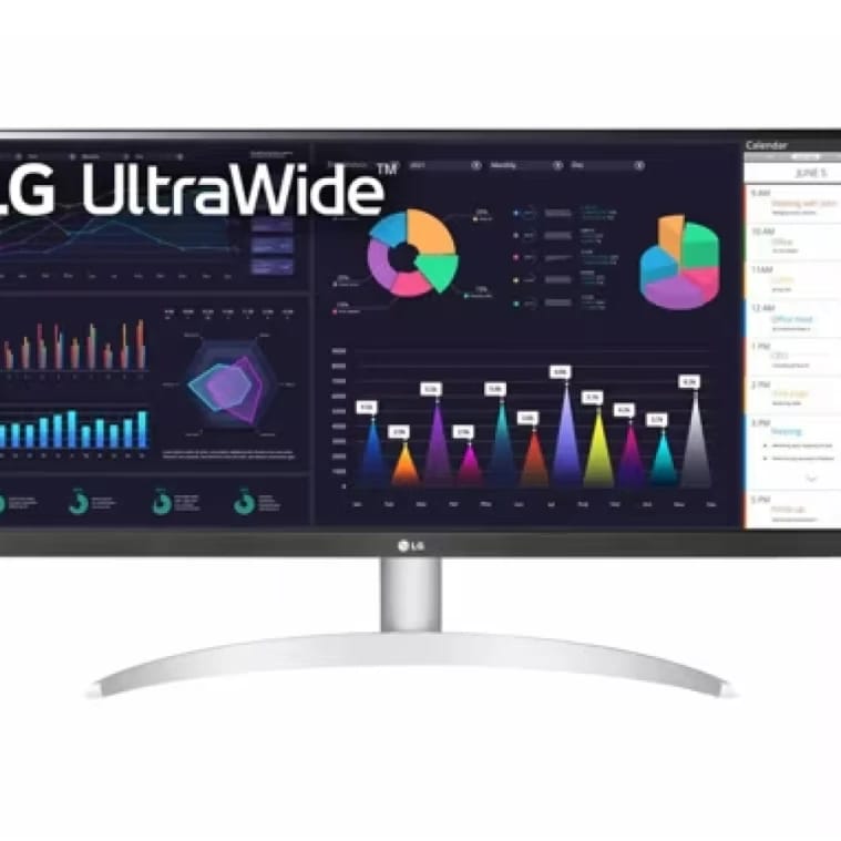 شاشة إل جي 29WQ600-W مقاس 29 بوصة، فائقة الاتساع Full HD، بتقنية IPS و HDR10 و sRGB 99% مع منفذ USB Type-C و AMD FreeSync / سماعات مدمجة