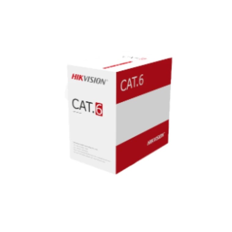 كابل شبكة CAT6 UTP بطول 305 متر، أبيض (CCA، 0.565 مم)