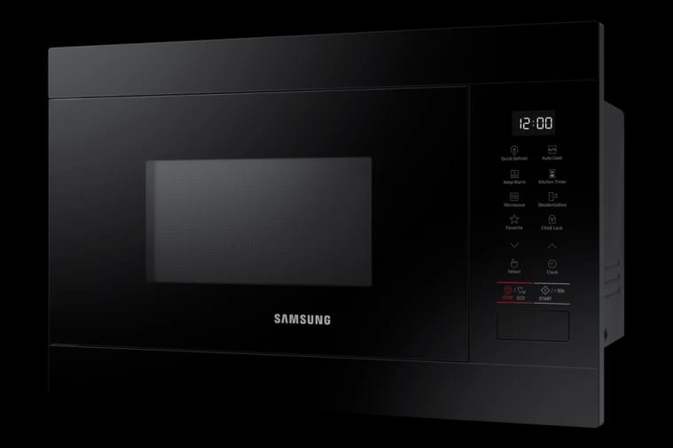 فرن مايكروويف سامسونج بلت ان سعة 22 لتر - أسود (MS22M8254AK)
