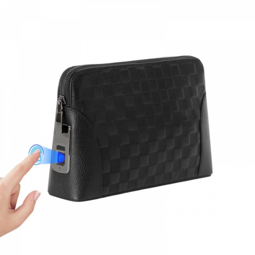 حقيبة كلاتش ذكية STECH FL-V2413 مع قفل ببصمة الإصبع