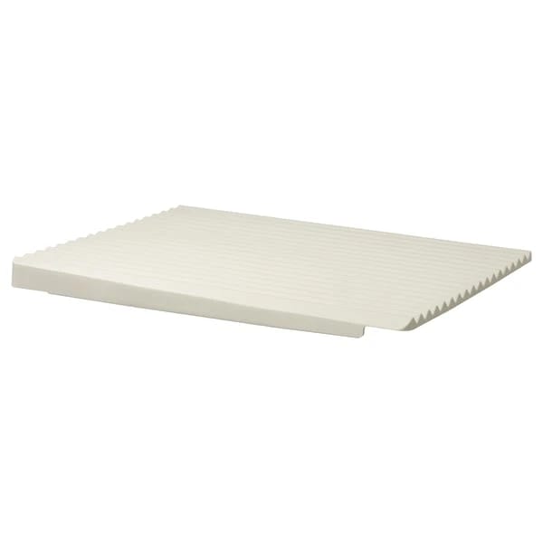 مصفاة أطباق، بوجهين، أبيض، 40x31 سم